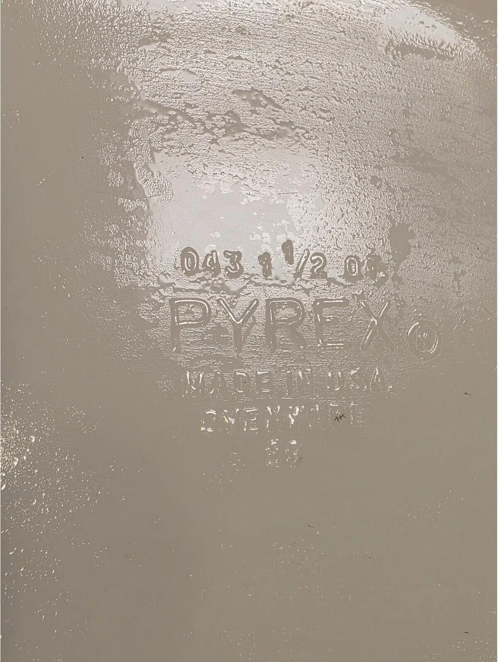 Pyrex vintage no
